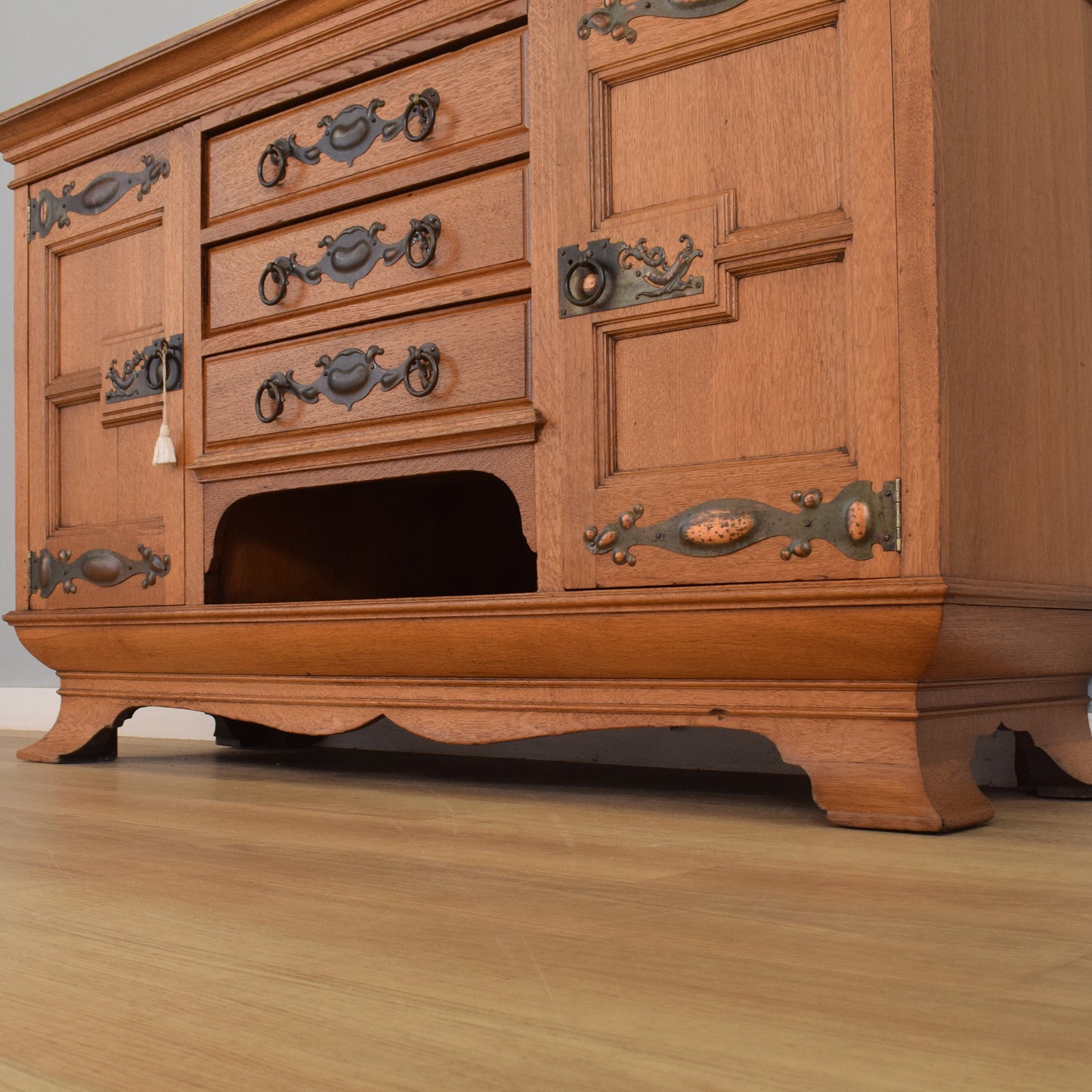 Large Oak Sideboard