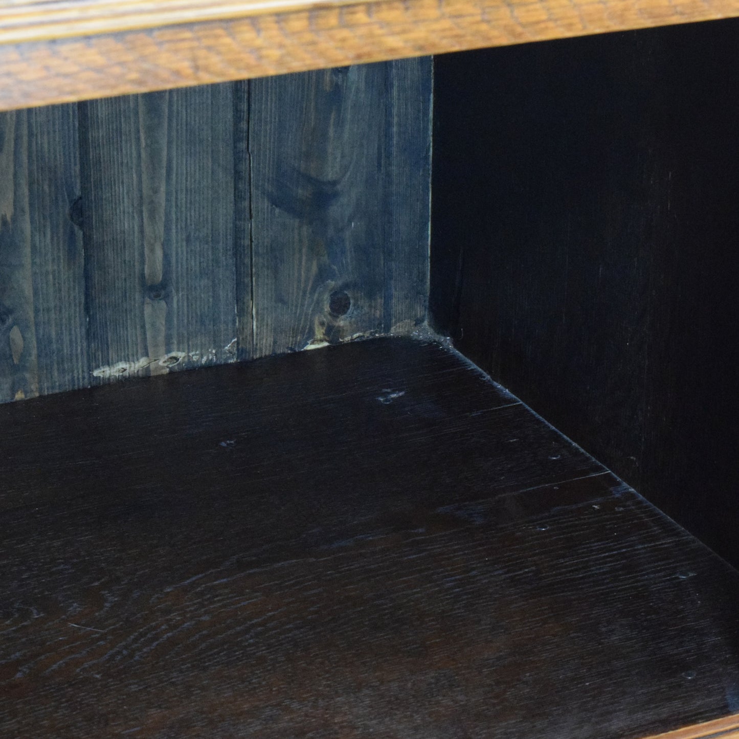 Linenfold Oak Cabinet