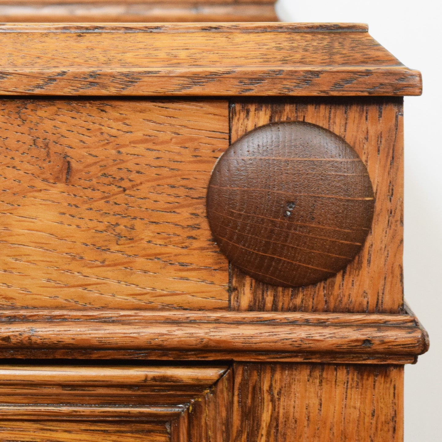 Linenfold Oak Cabinet