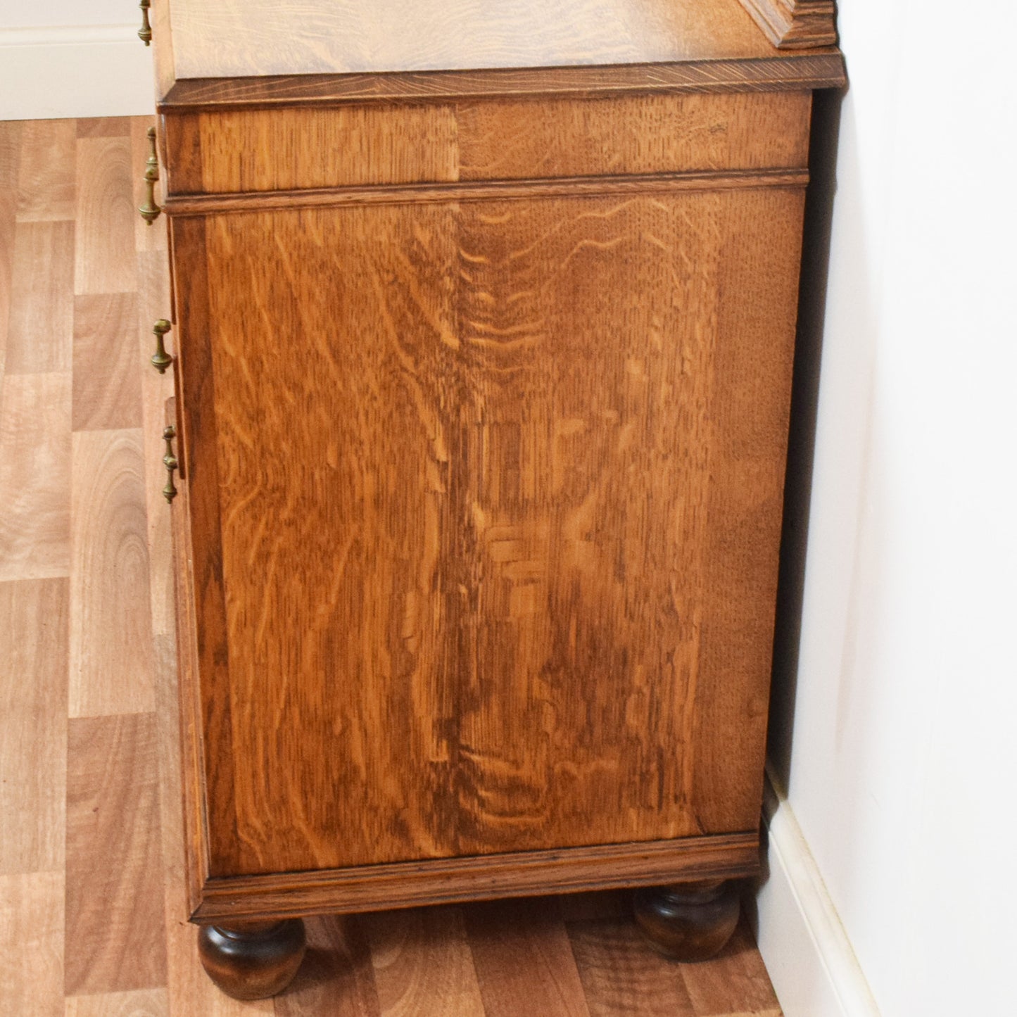 Linenfold Oak Cabinet