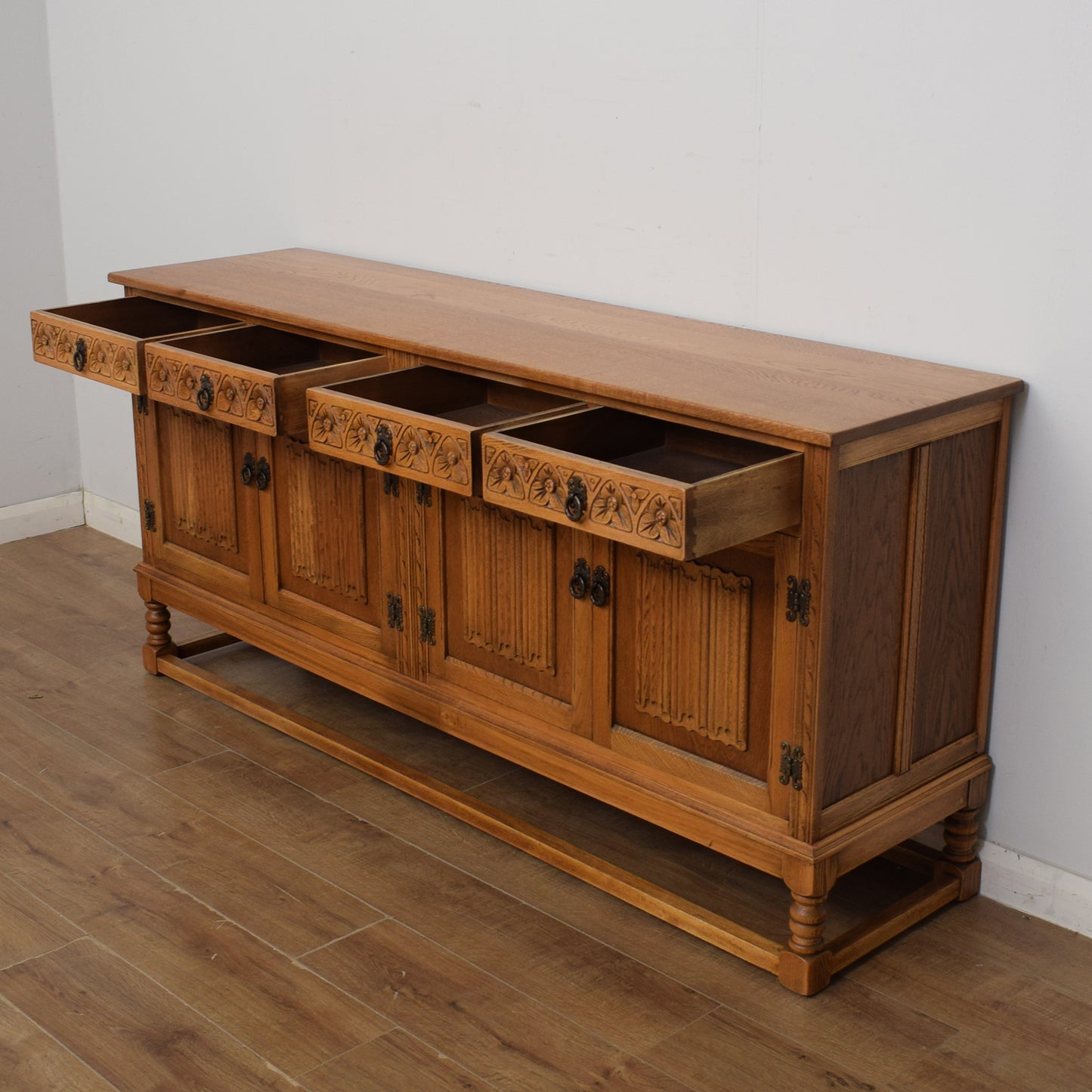 Restored Oak Sideboard