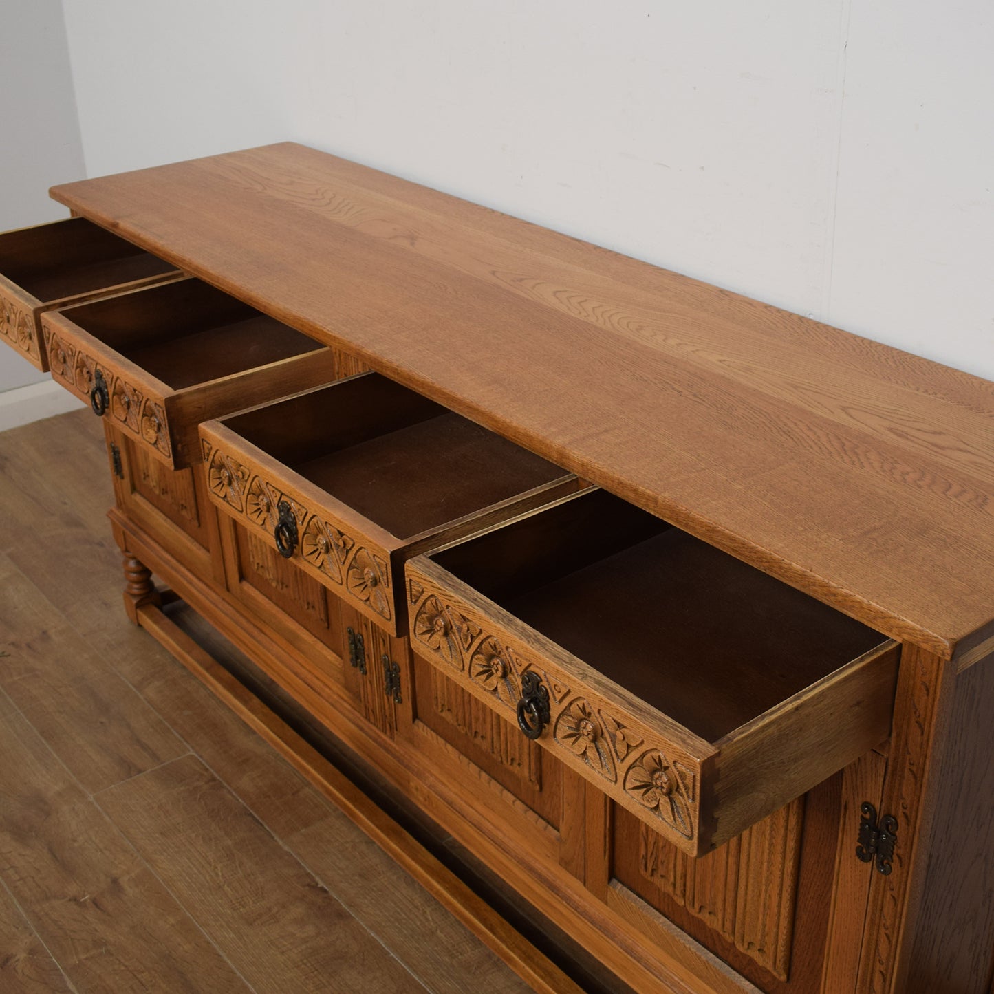 Restored Oak Sideboard