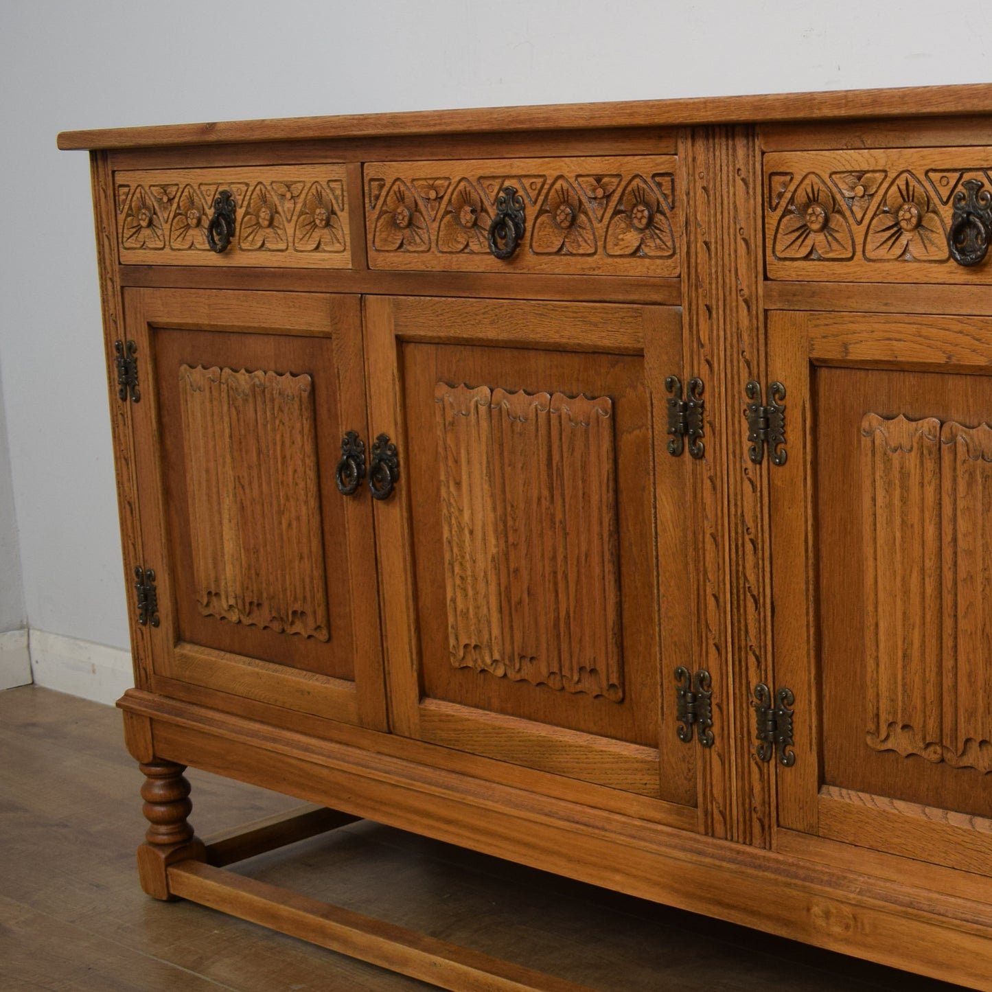 Restored Oak Sideboard