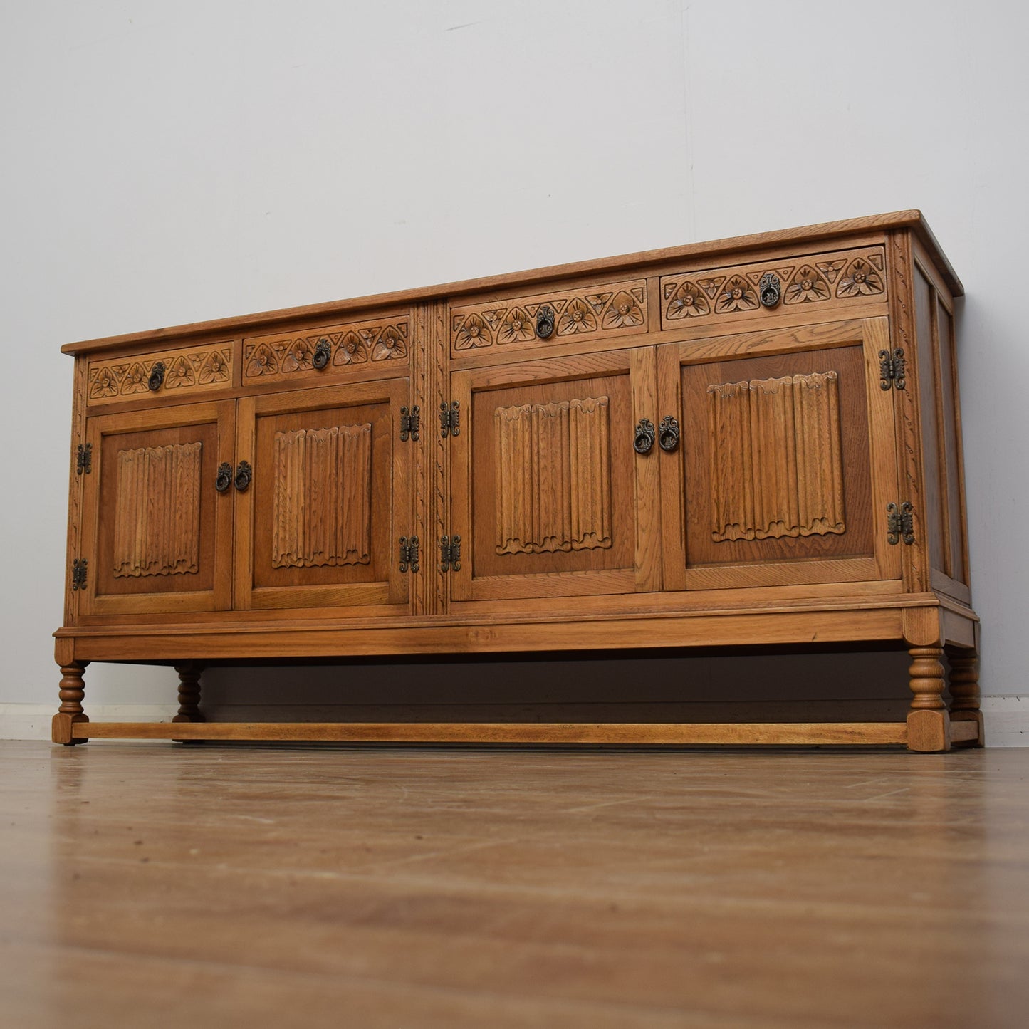 Restored Oak Sideboard