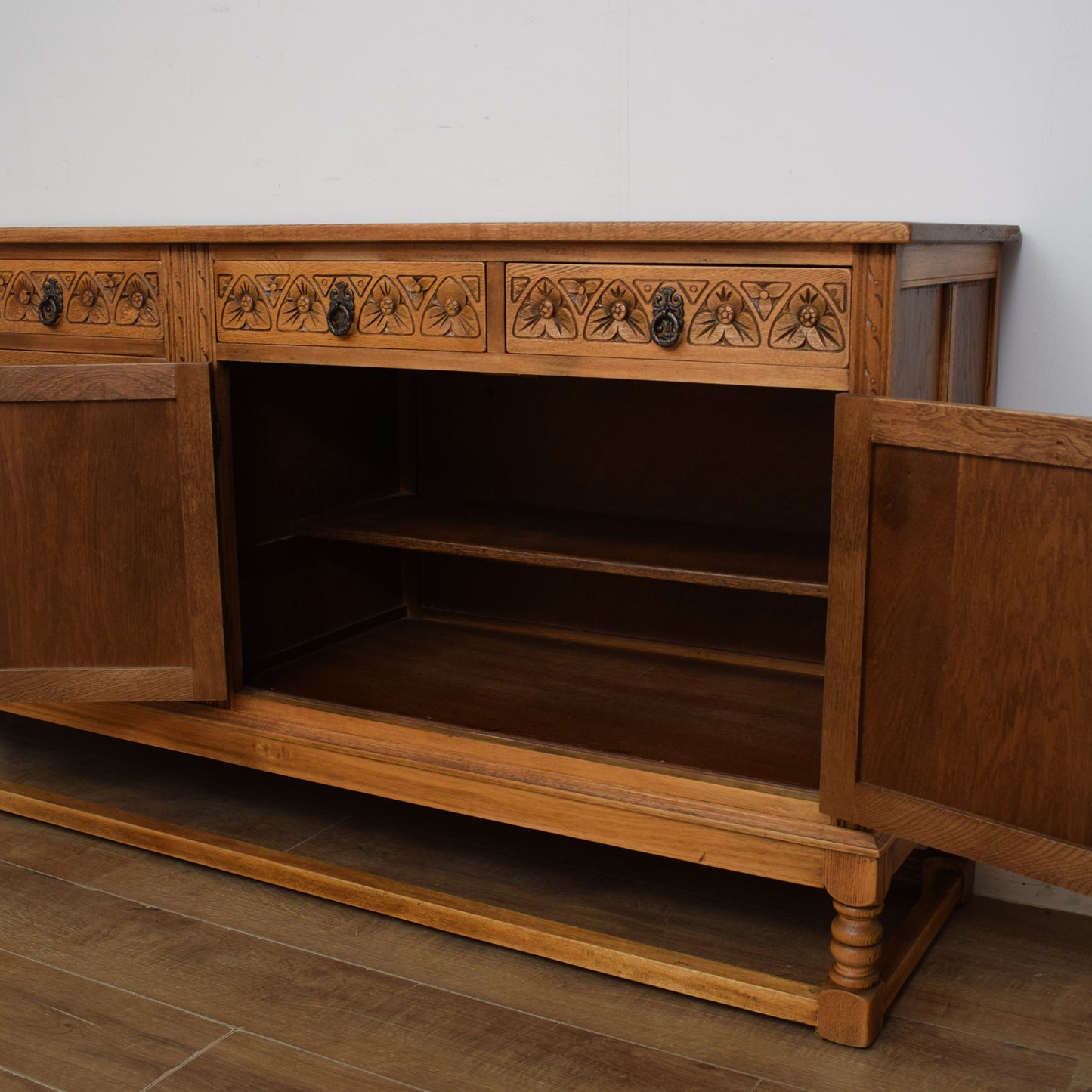 Restored Oak Sideboard