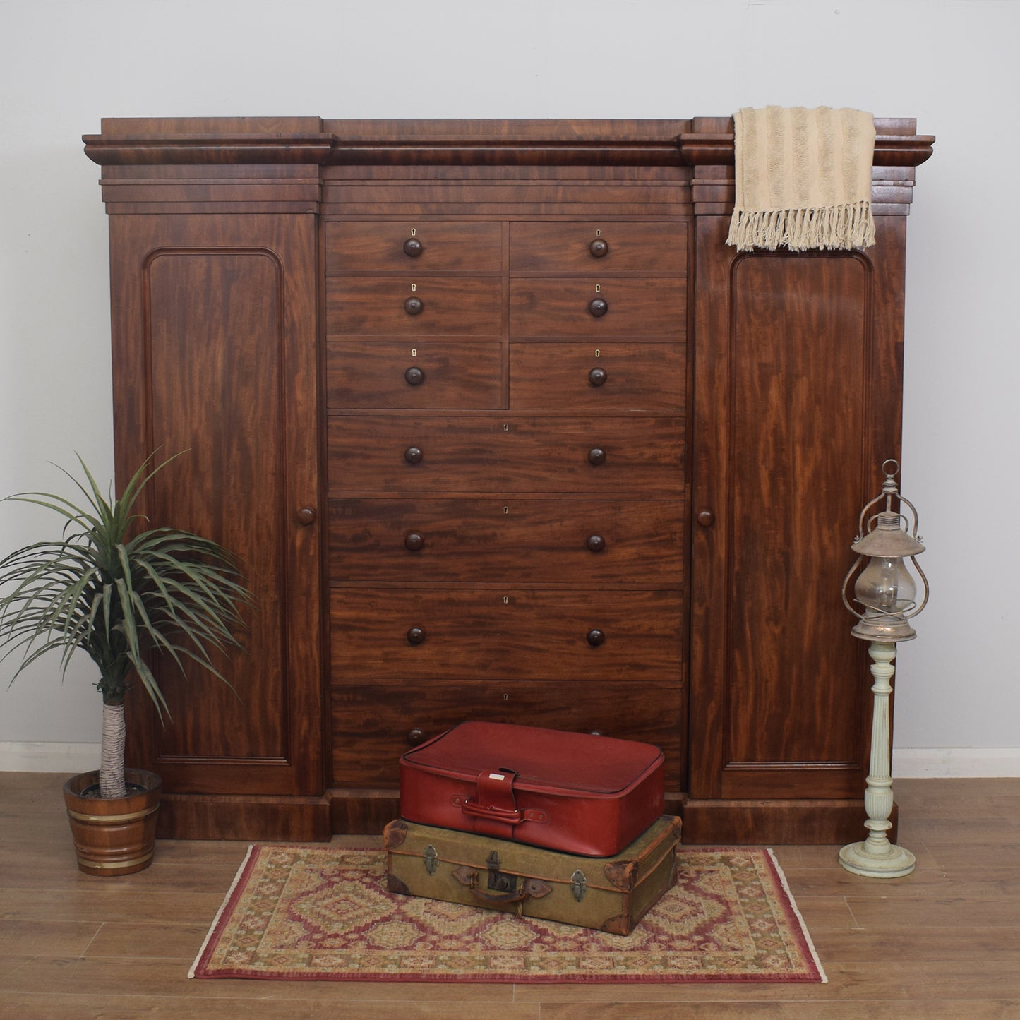 Victorian Compactum Wardrobe