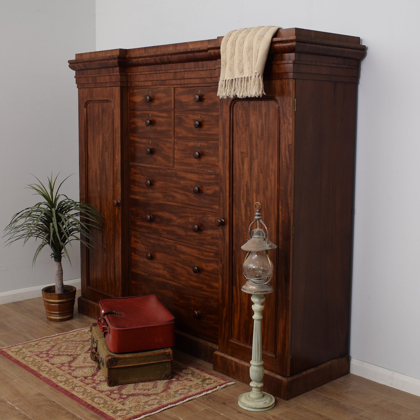Victorian Compactum Wardrobe