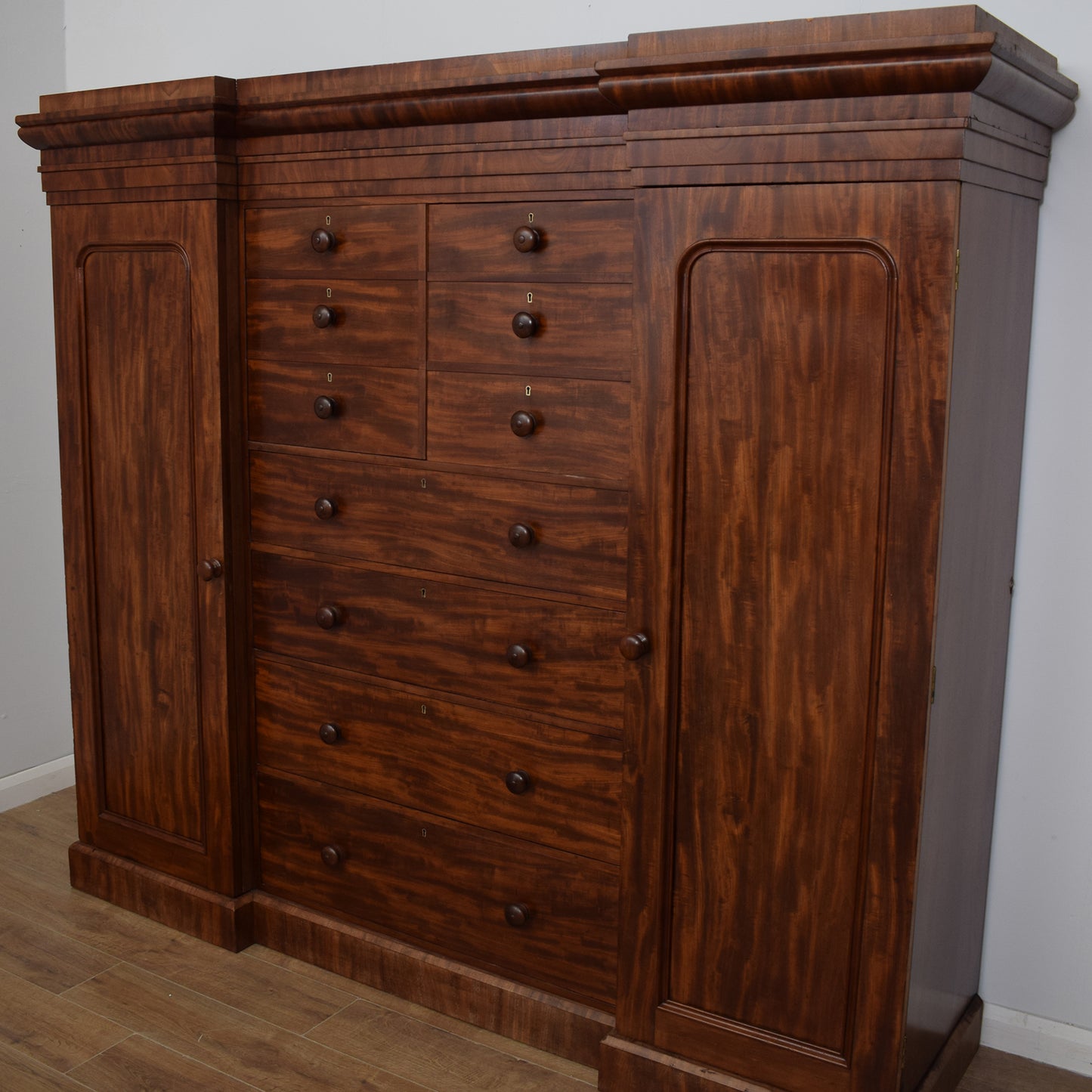 Victorian Compactum Wardrobe