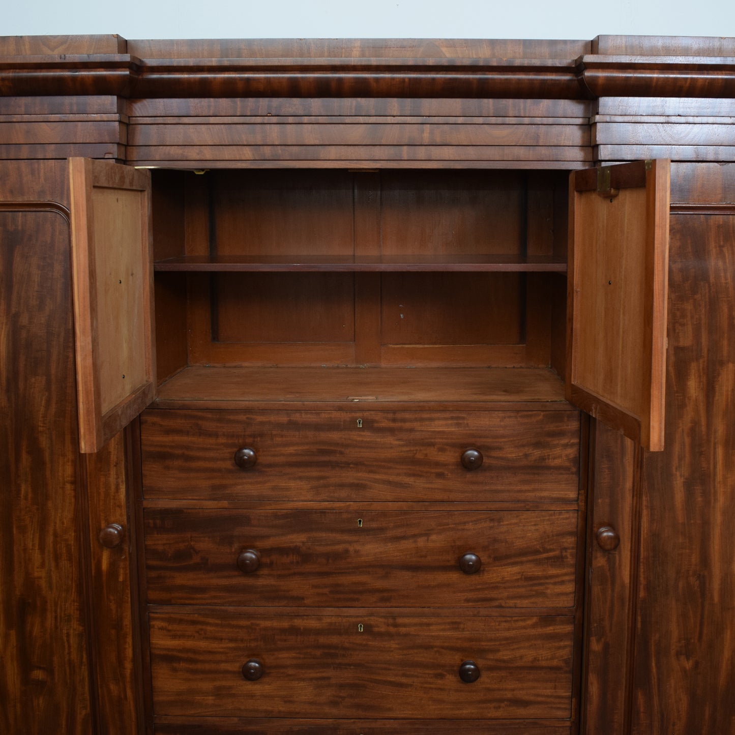 Victorian Compactum Wardrobe