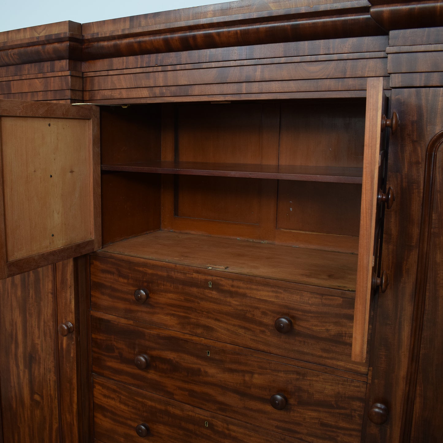 Victorian Compactum Wardrobe