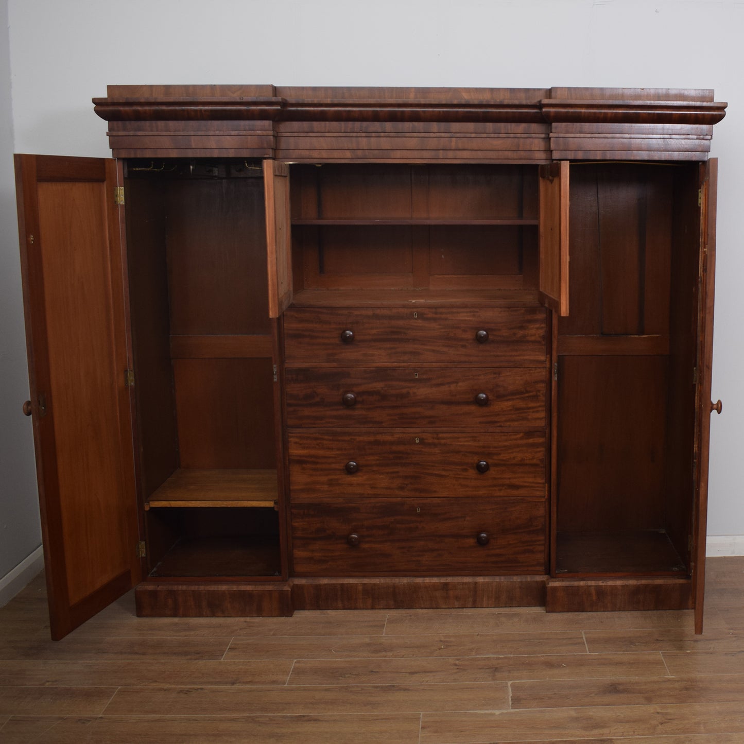 Victorian Compactum Wardrobe