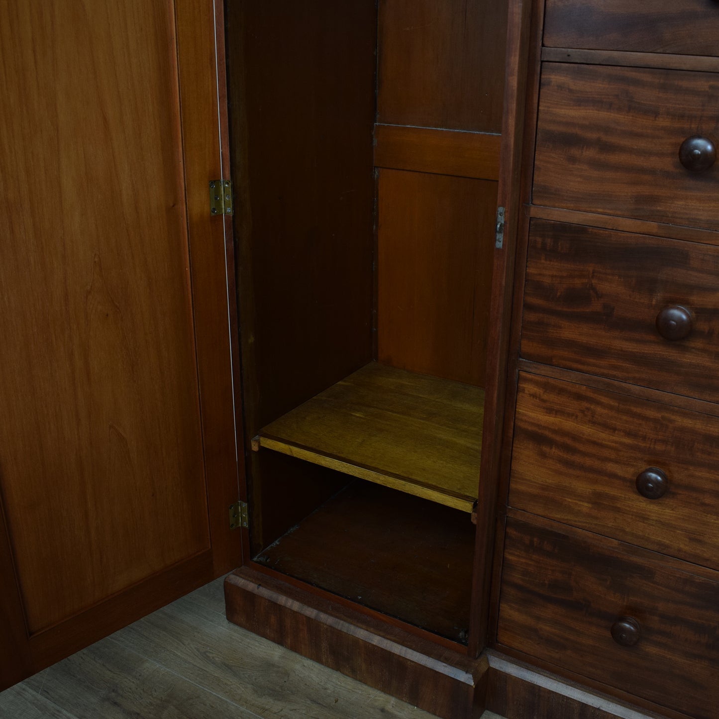Victorian Compactum Wardrobe