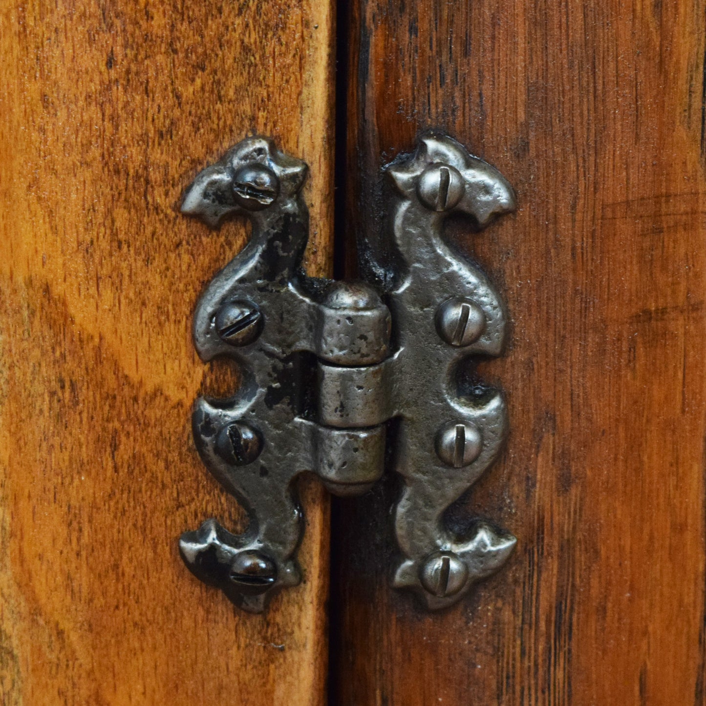Carved Oak Cabinet