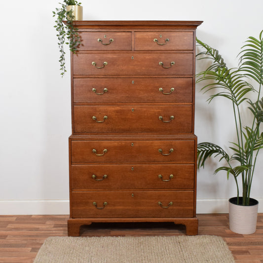 Large Oak Chest of Drawers