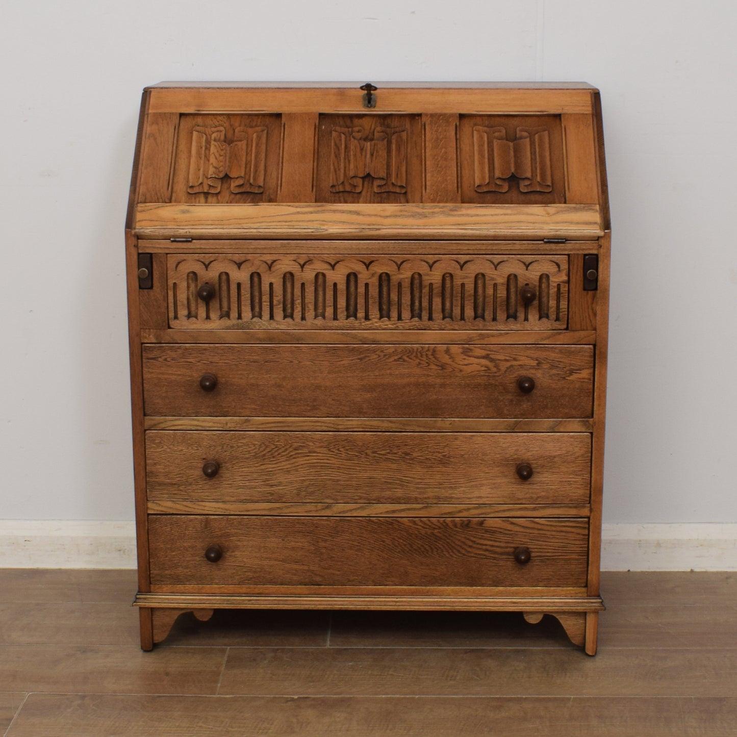 Restored Oak Bureau