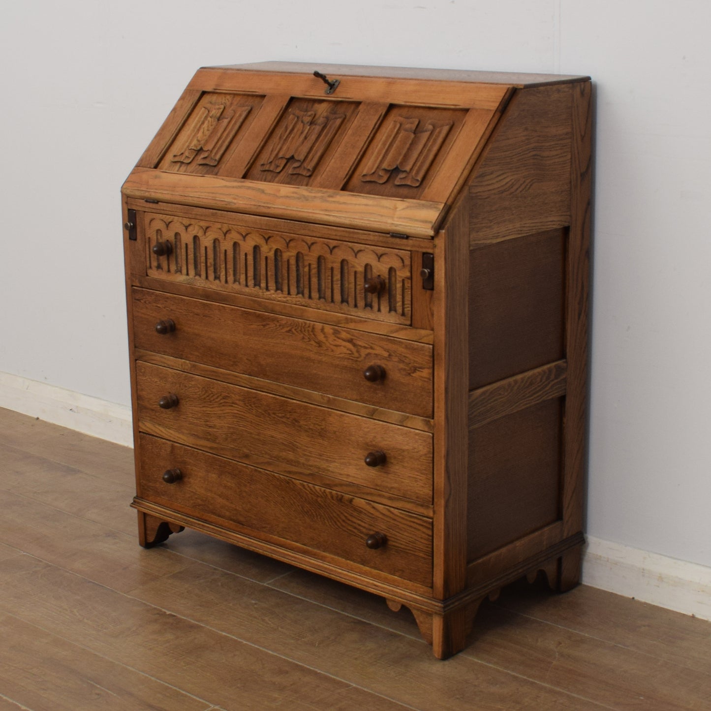 Restored Oak Bureau