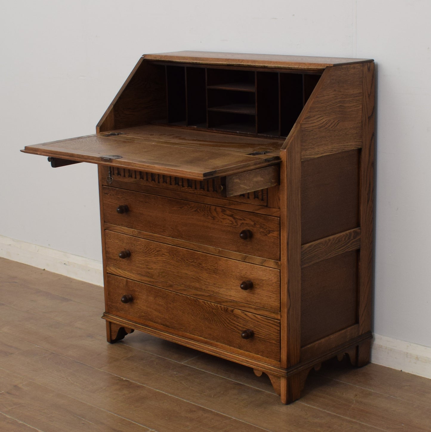 Restored Oak Bureau