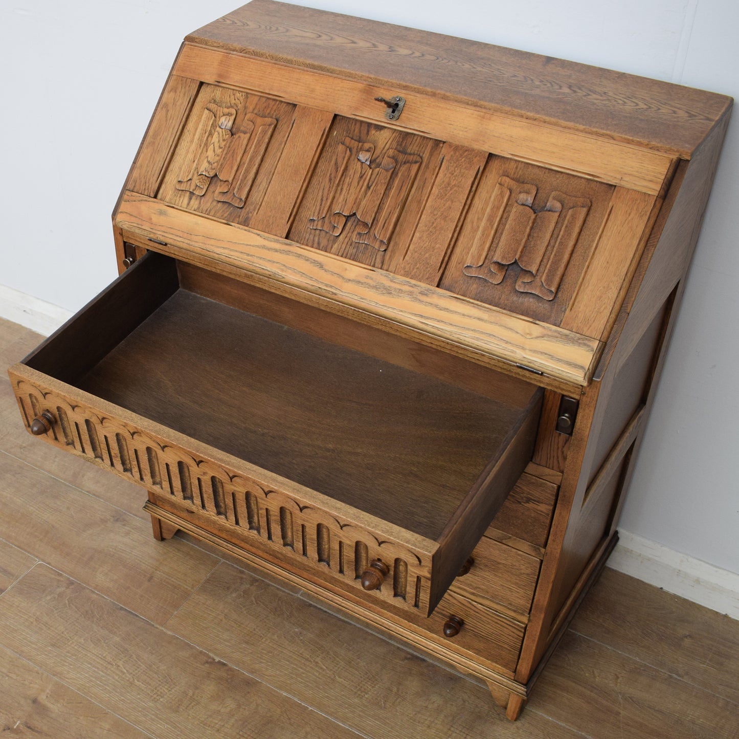 Restored Oak Bureau