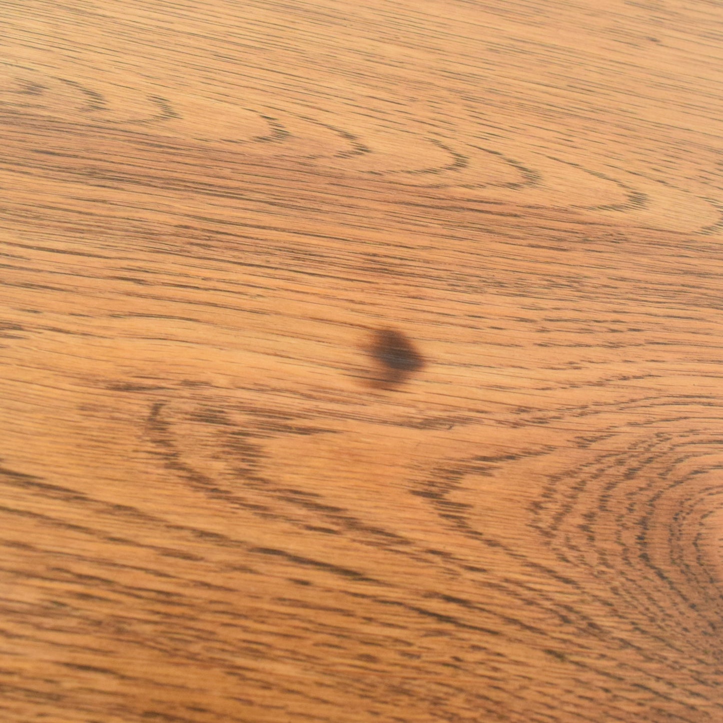 Restored Oak Drop Leaf Table and Four Chairs