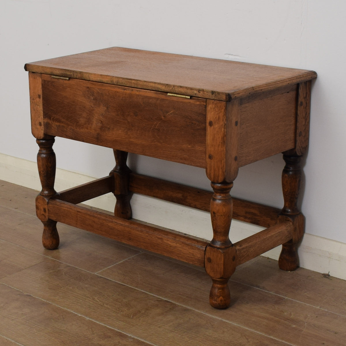 Restored Side Table with Storage