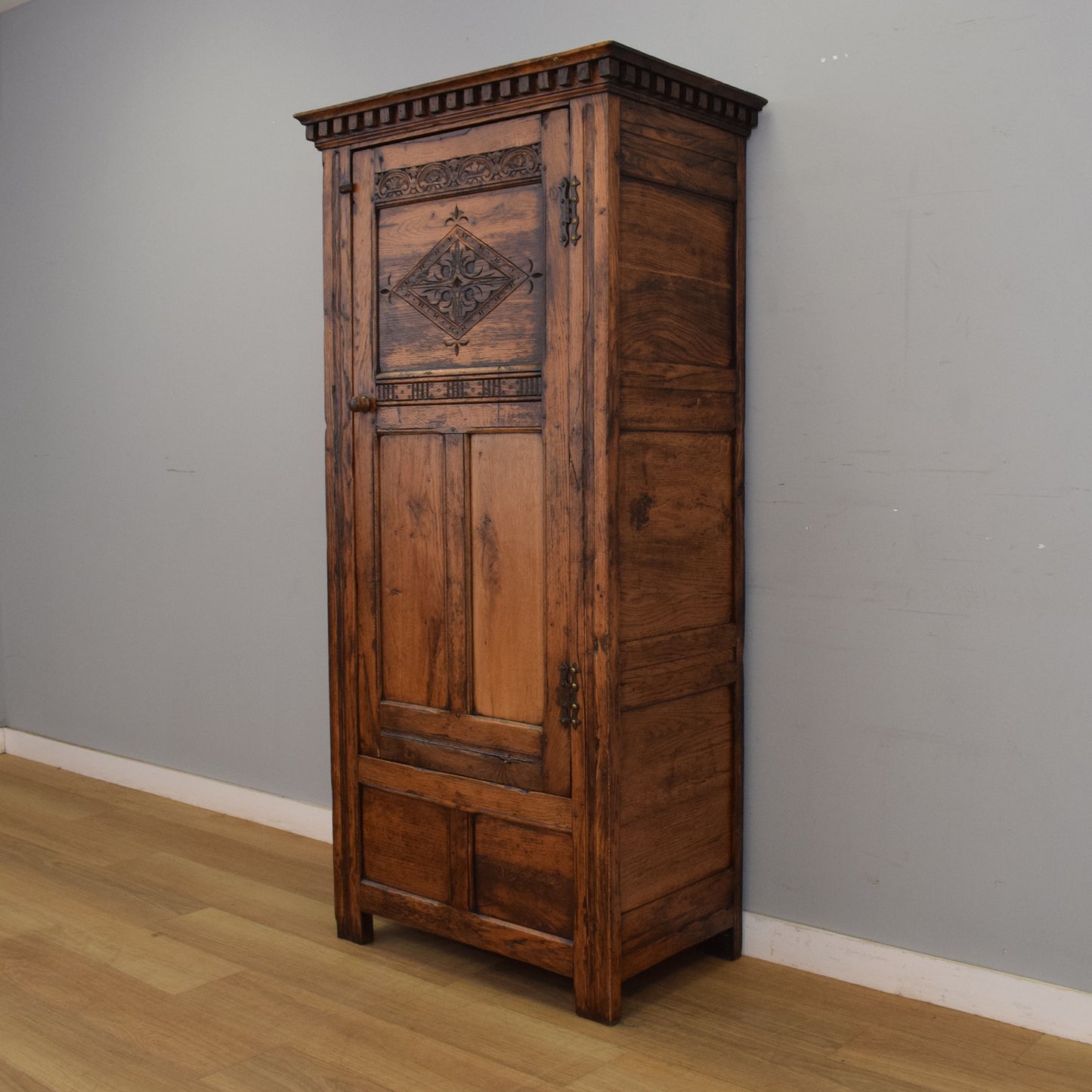 Antique Single-Door Wardrobe