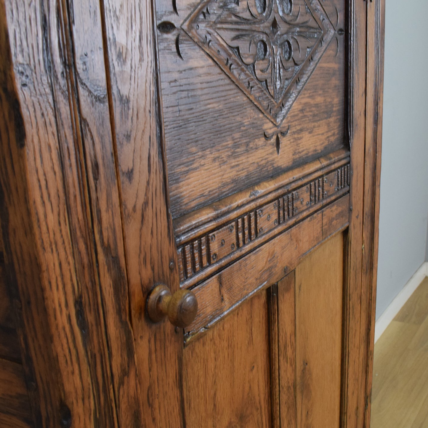 Antique Single-Door Wardrobe