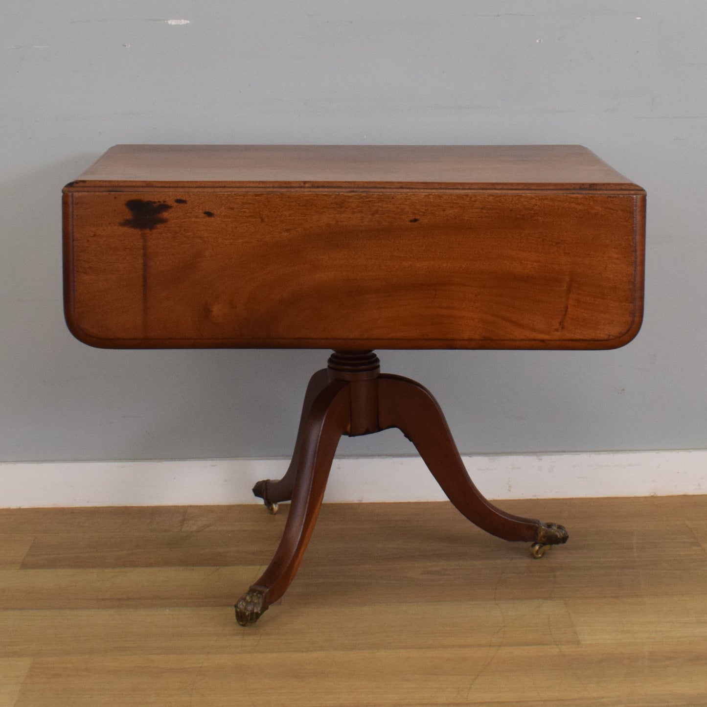 Mahogany Drop-Leaf Table