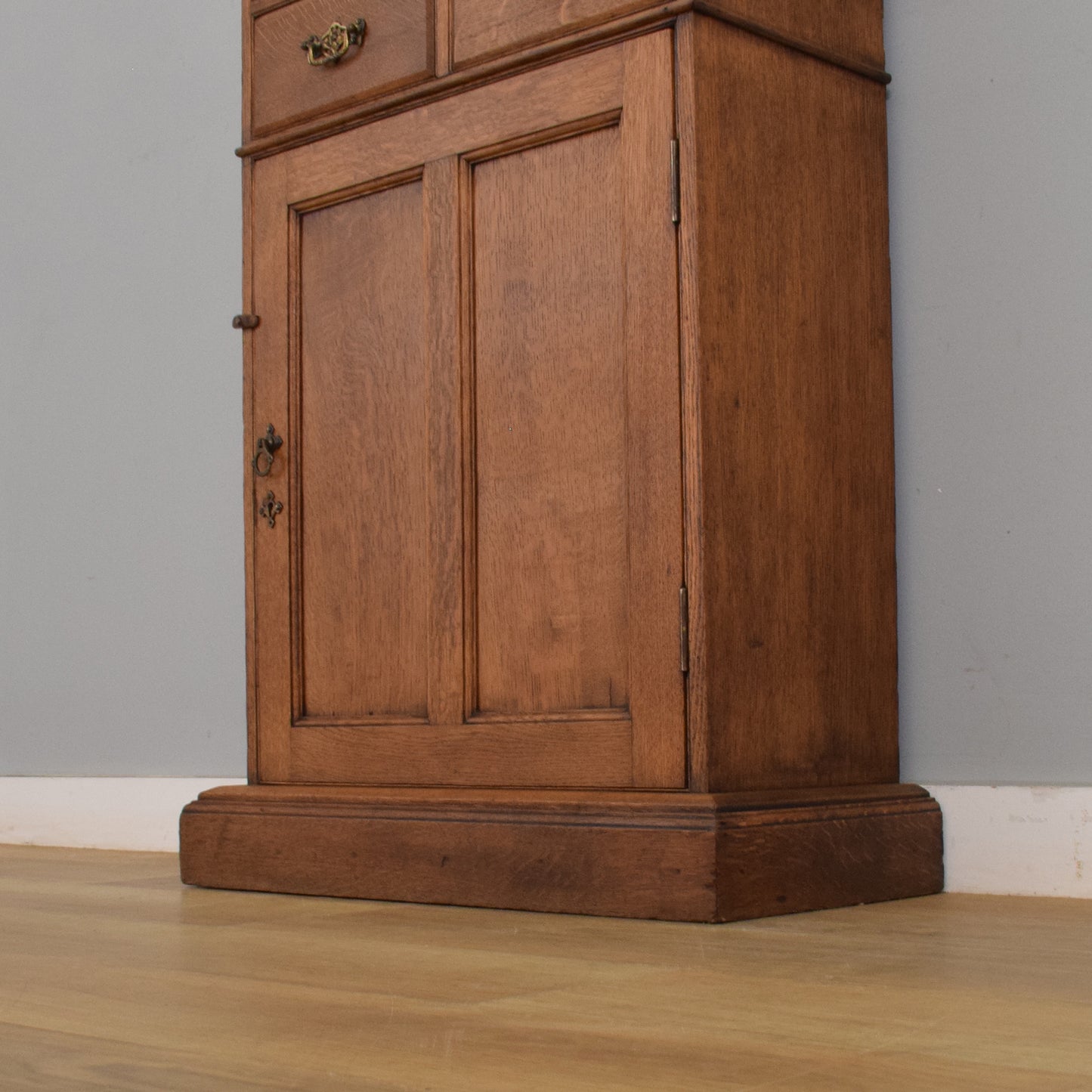 Small Oak Tallboy