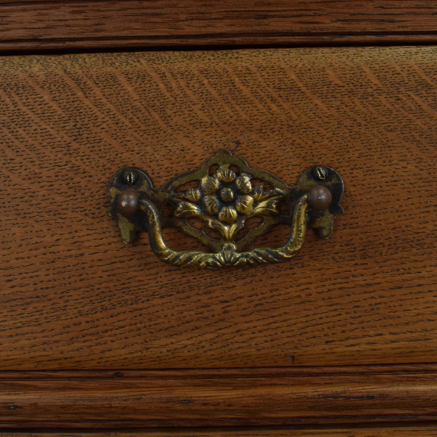 Small Oak Tallboy