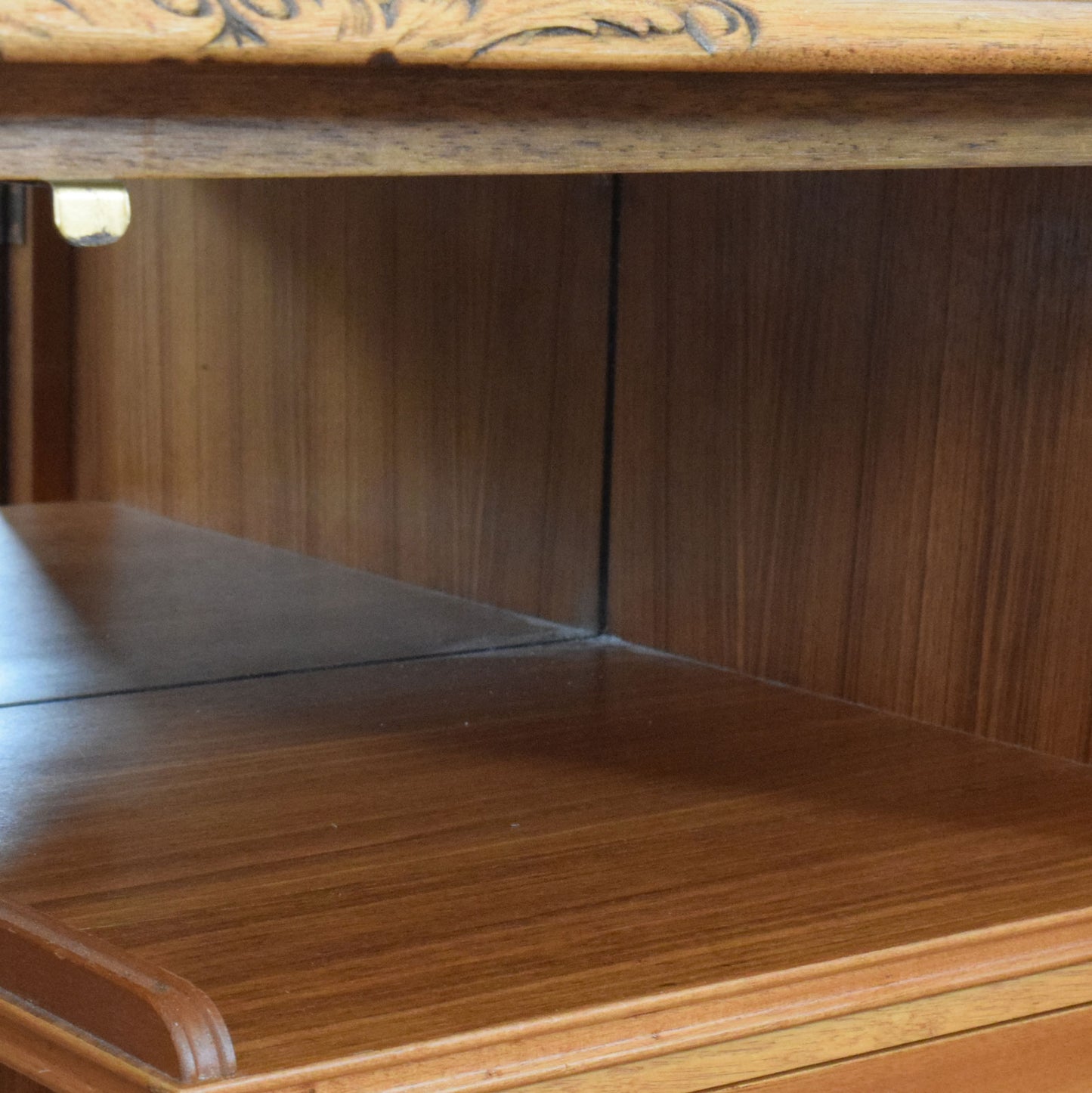 Restored Walnut Drinks Cabinet