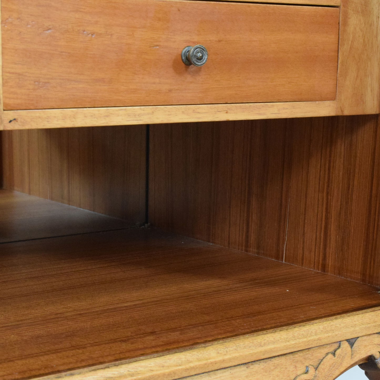 Restored Walnut Drinks Cabinet