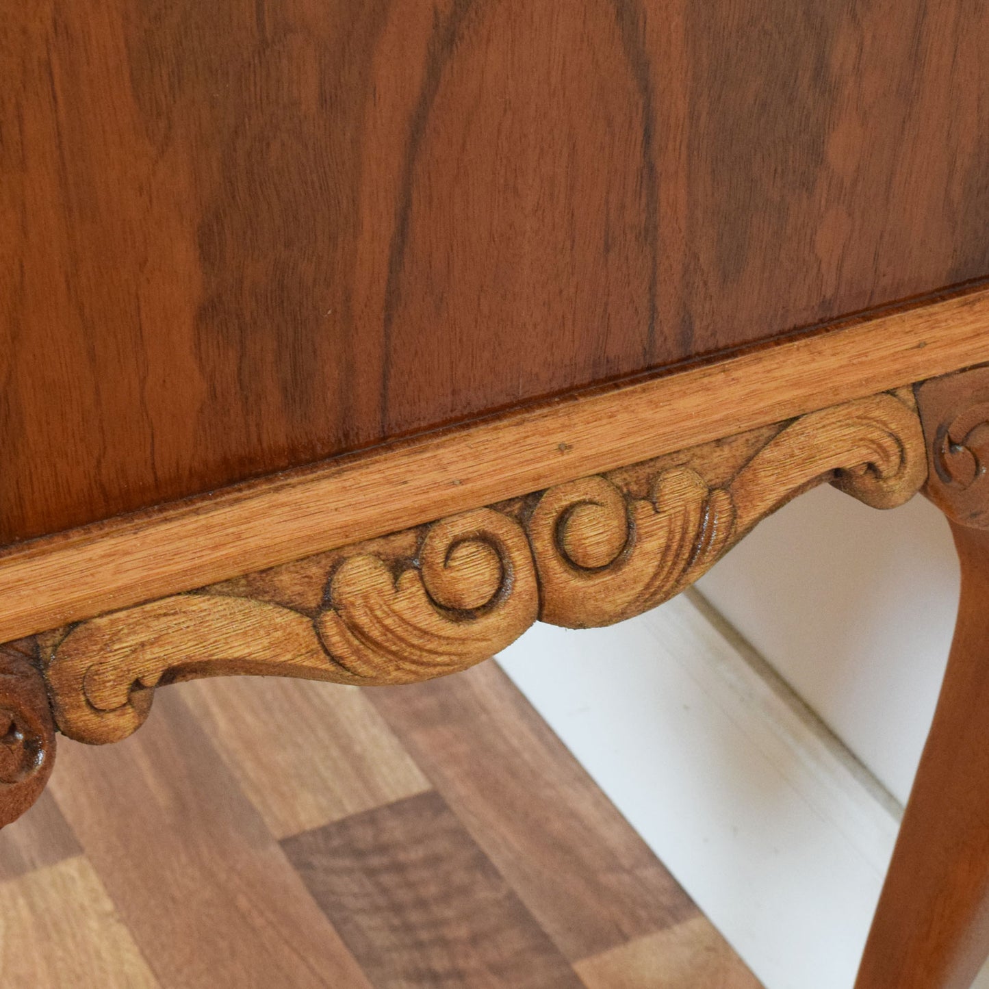 Restored Walnut Drinks Cabinet