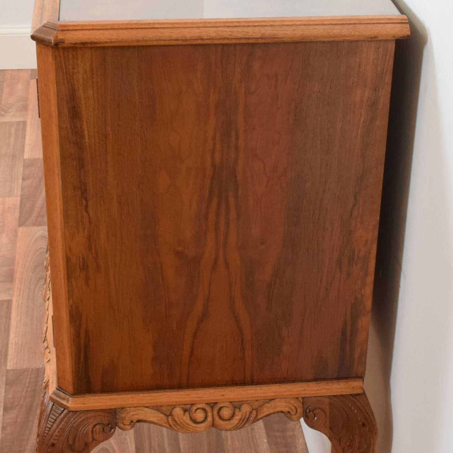Restored Walnut Drinks Cabinet