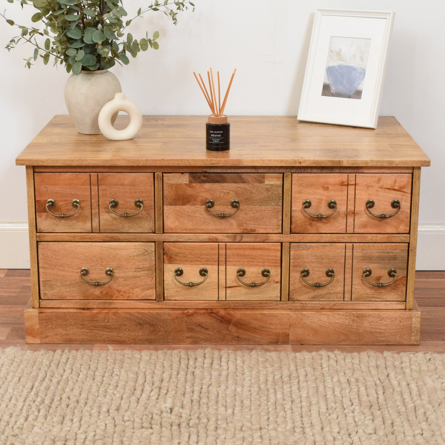 Low Mango Chest of Drawers