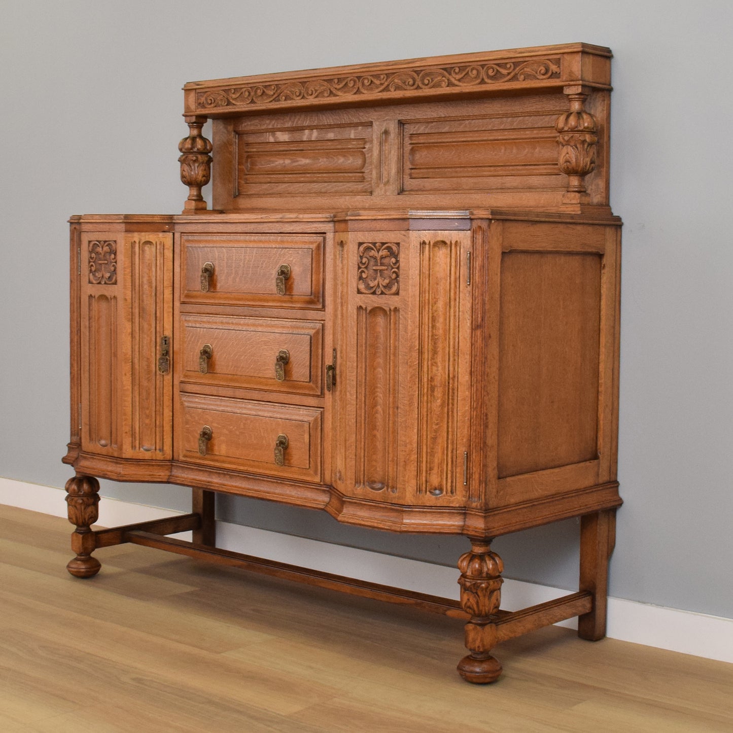 Refinished Oak Sideboard