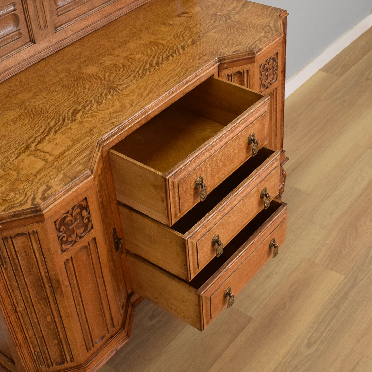 Refinished Oak Sideboard