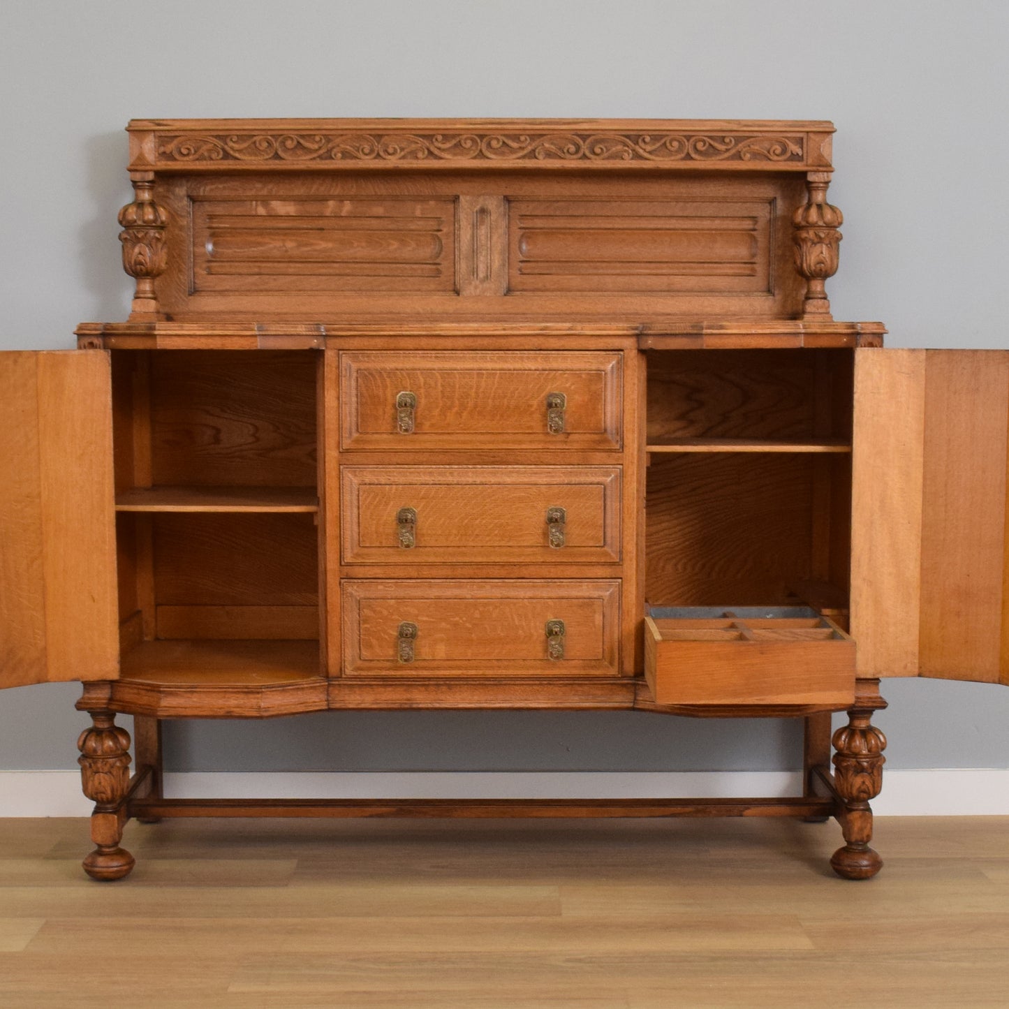 Refinished Oak Sideboard