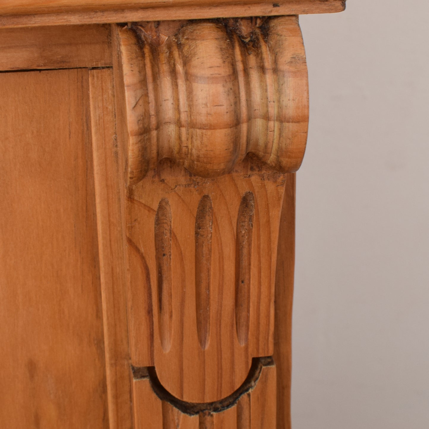 Pine Bedside