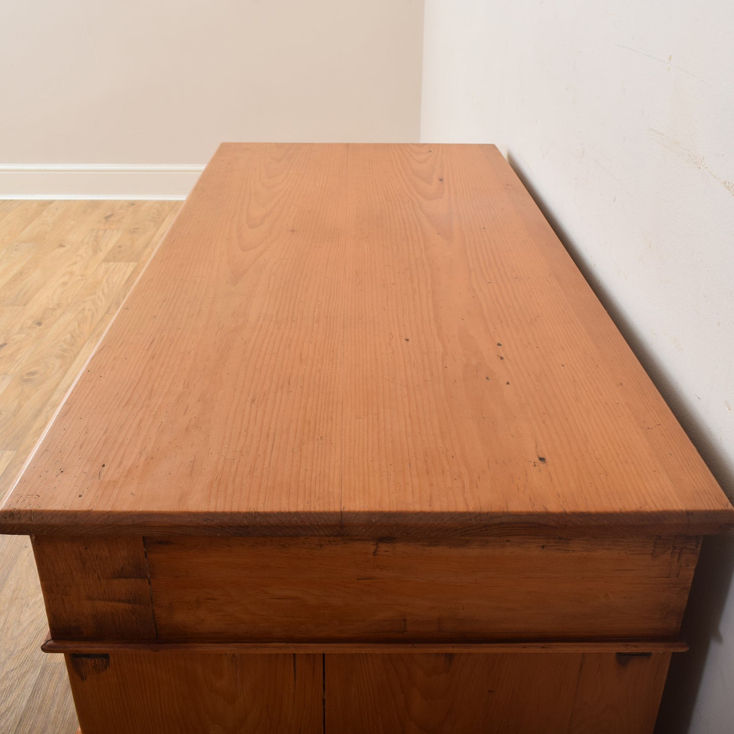 Pine Pedestal Desk