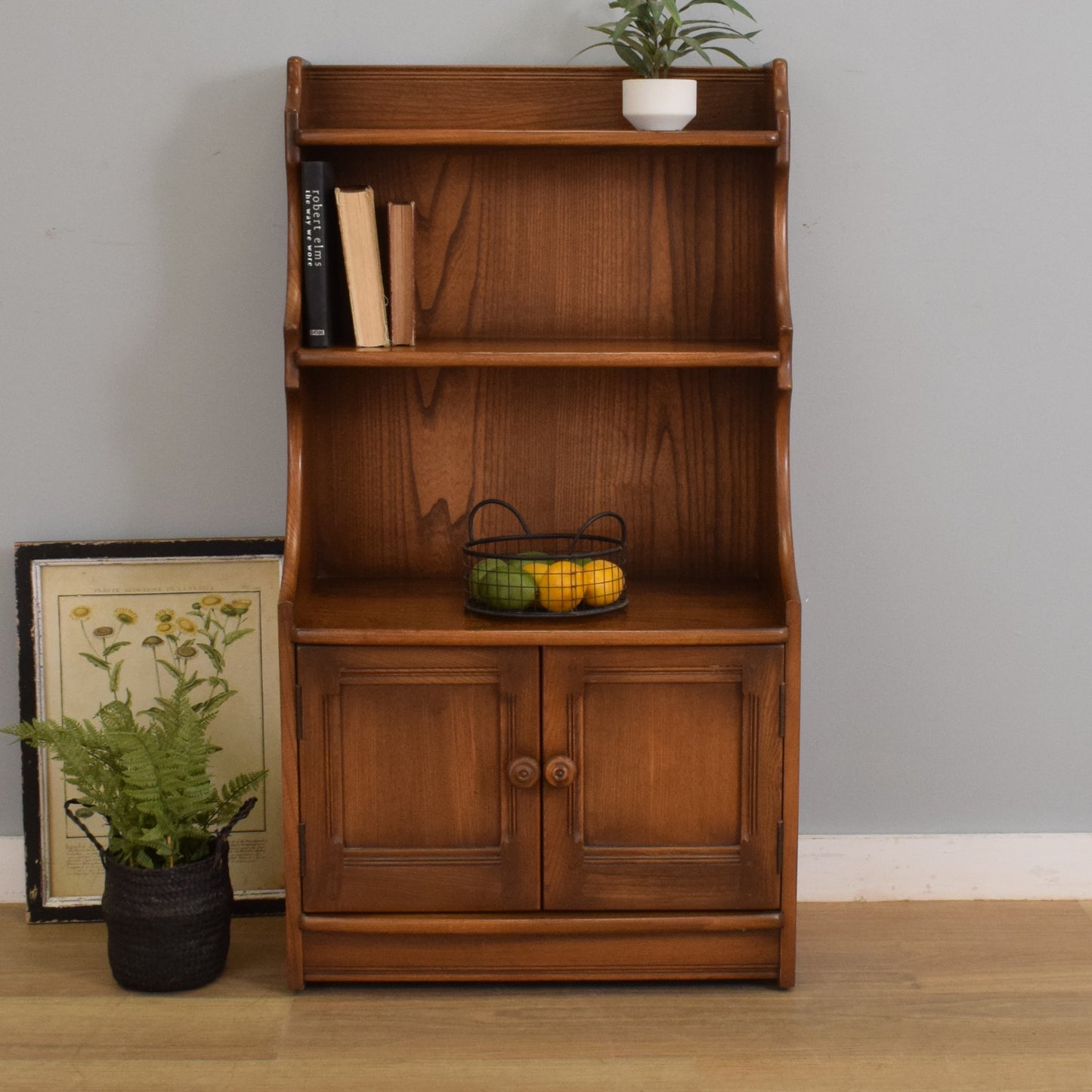 Ercol 'Golden Dawn' Waterfall Bookcase
