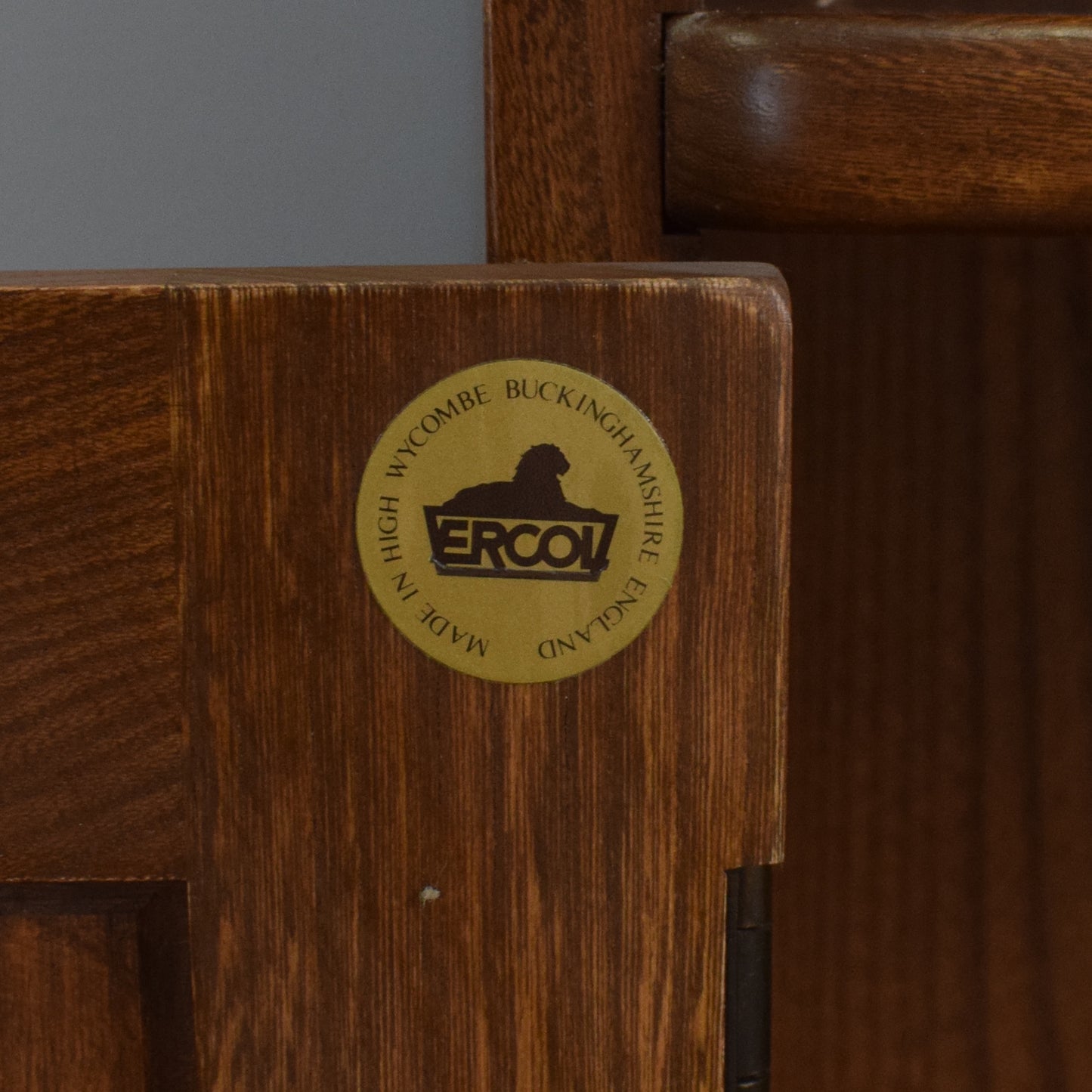 Ercol 'Golden Dawn' Waterfall Bookcase