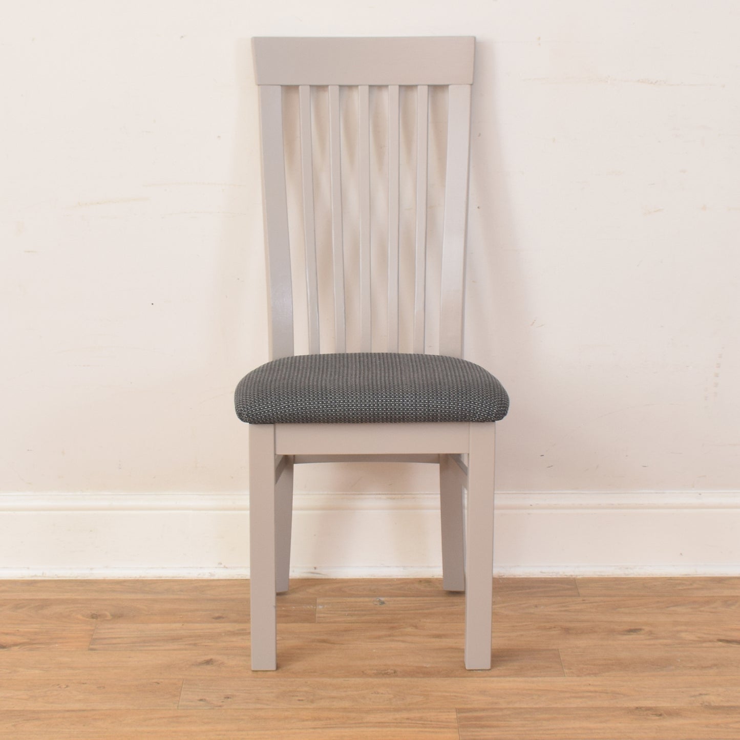 Painted Table And Eight Chairs
