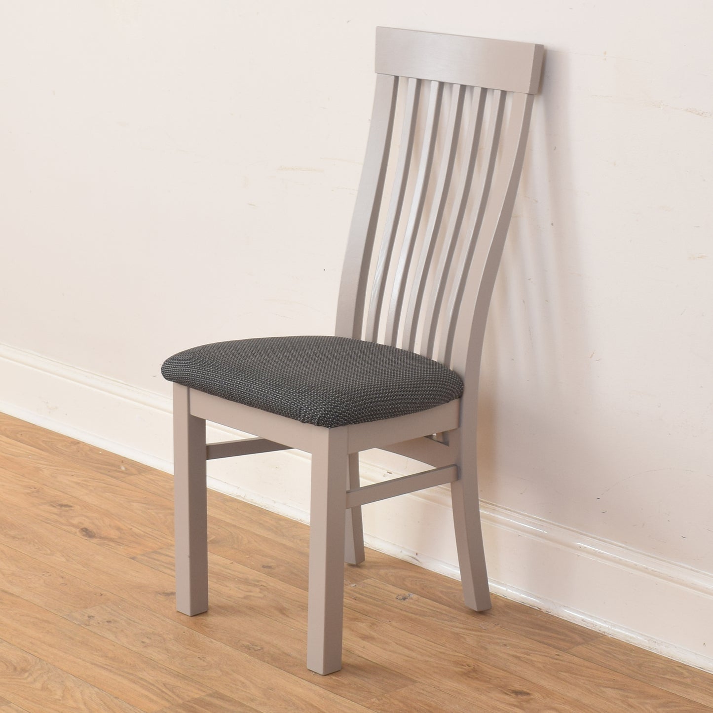 Painted Table And Eight Chairs