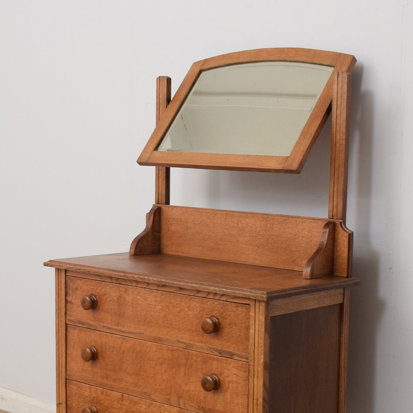 Restored Oak Dressing Table