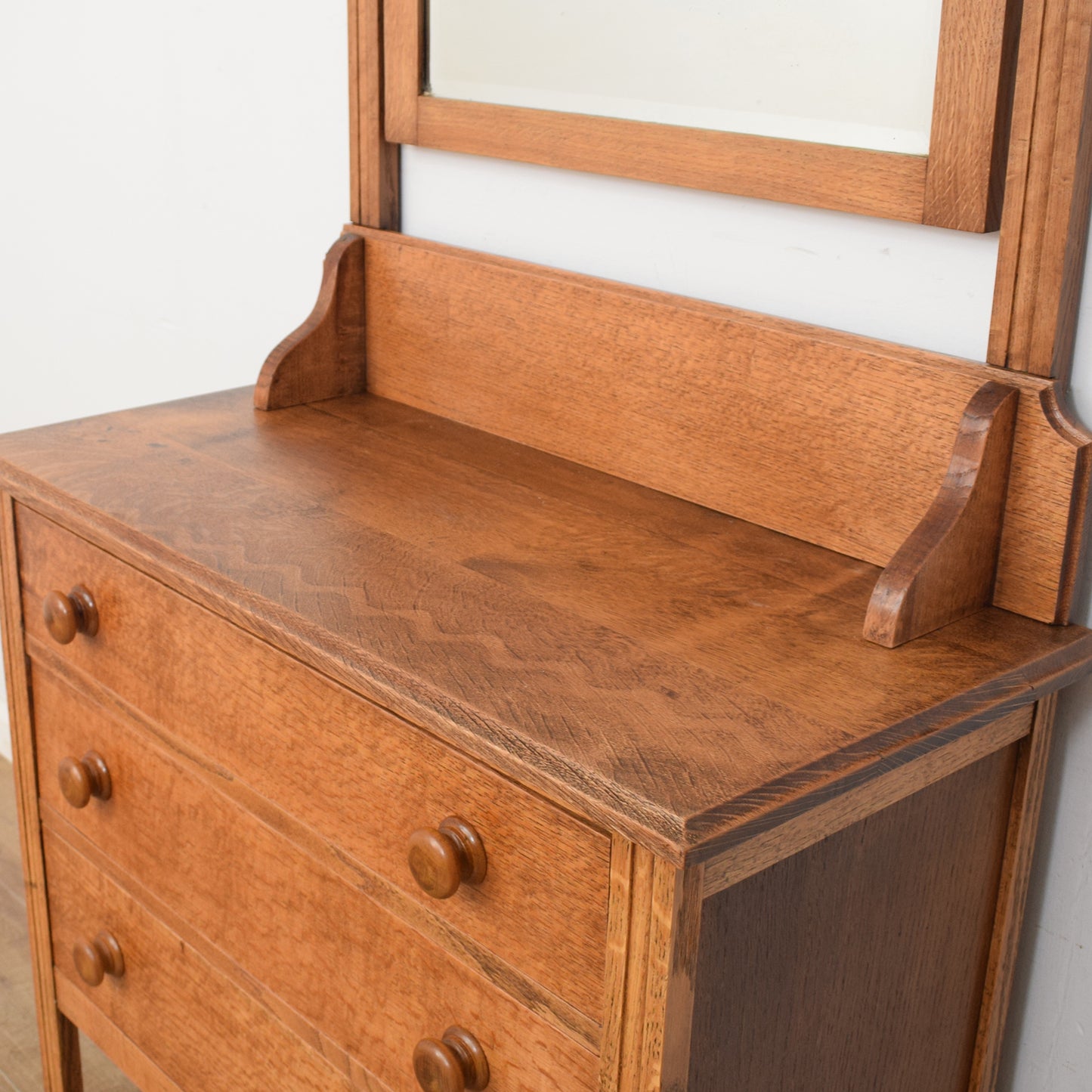 Restored Oak Dressing Table