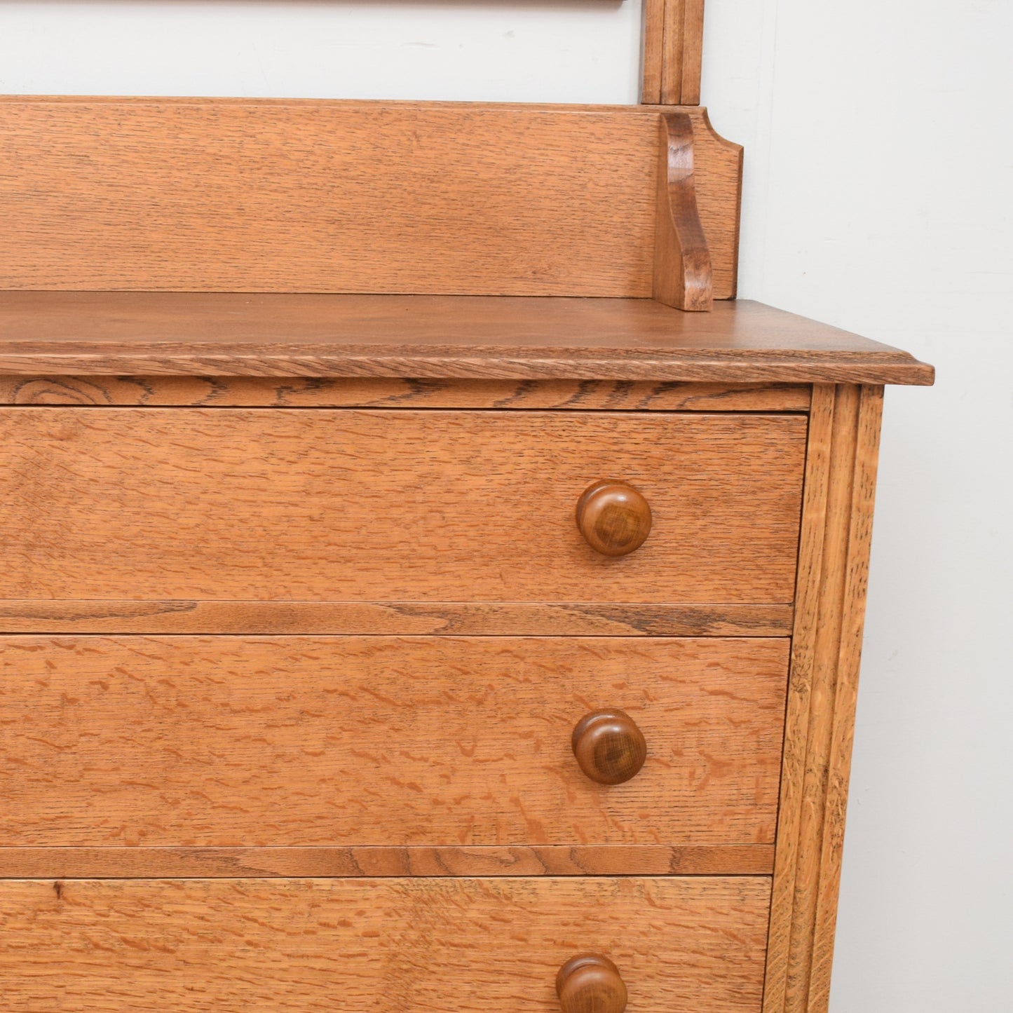 Restored Oak Dressing Table