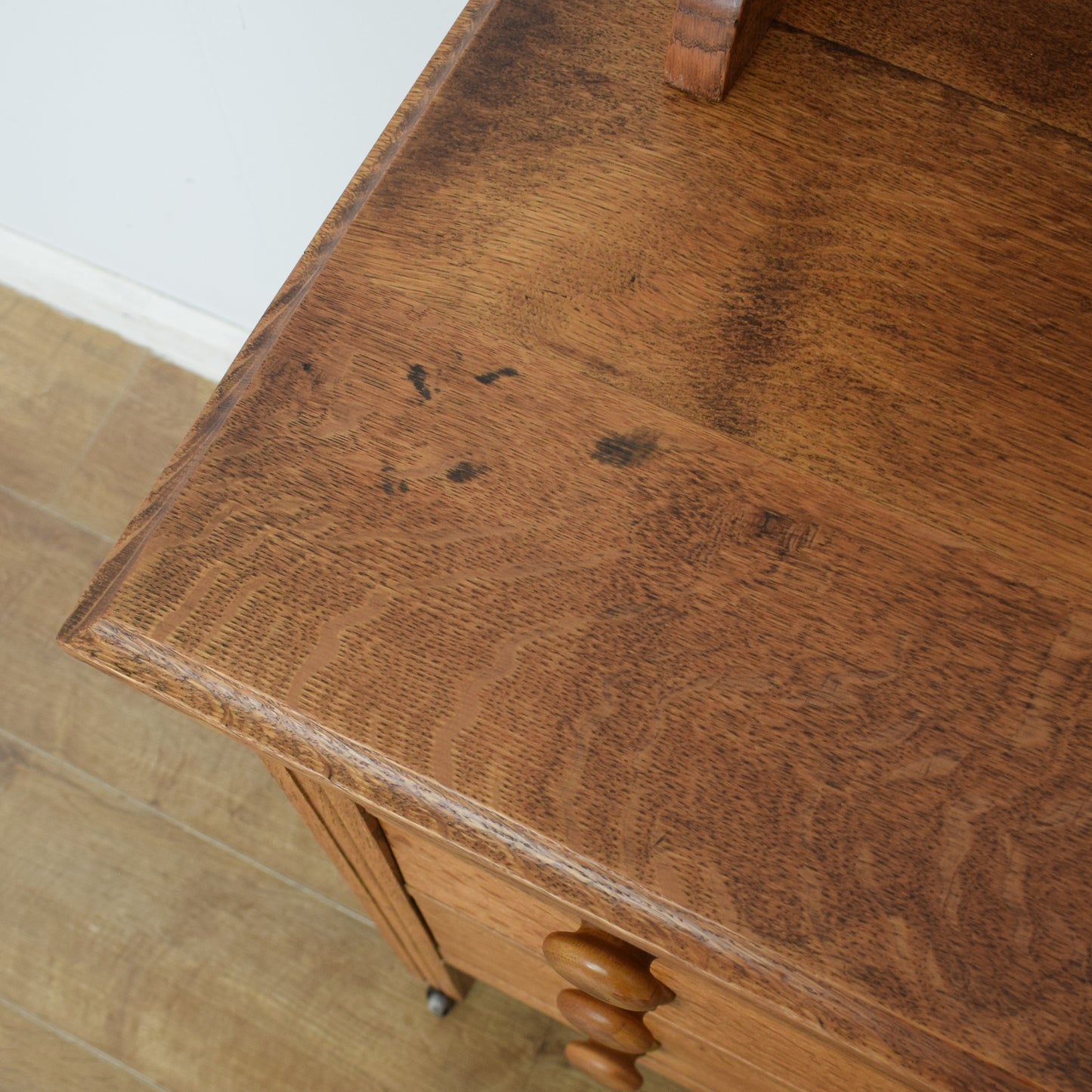 Restored Oak Dressing Table