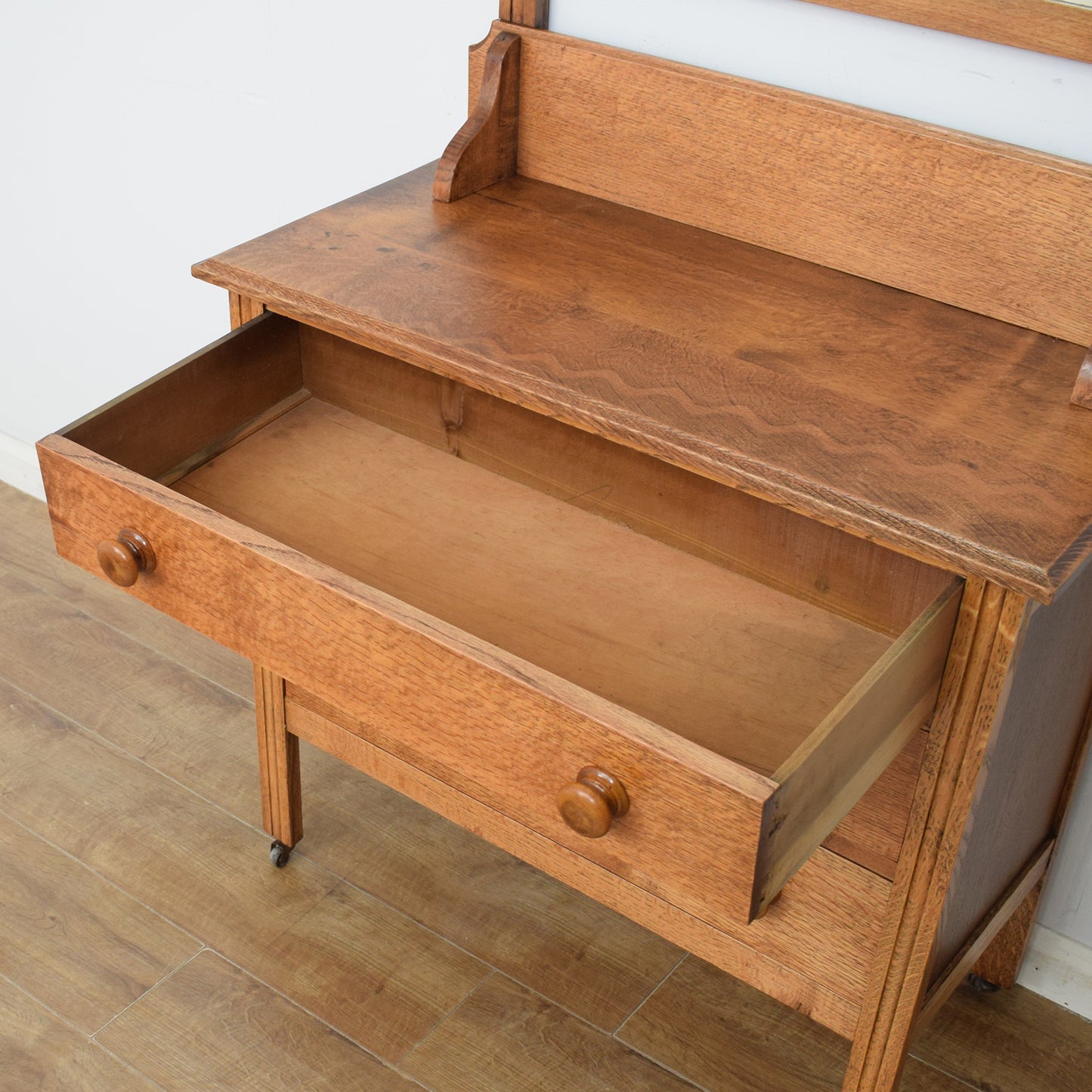 Restored Oak Dressing Table