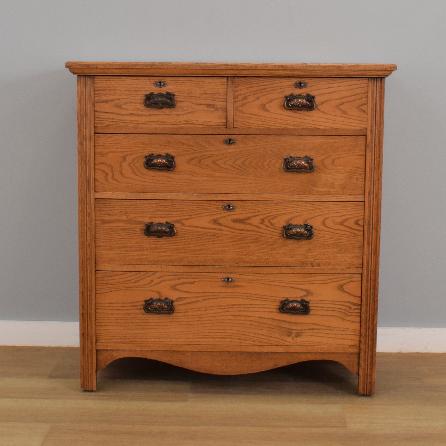 Large Oak Chest of Drawers