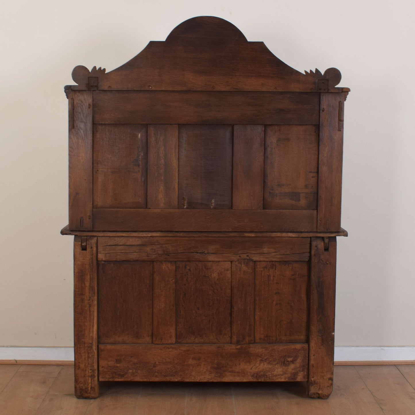 Vintage Carved Oak Dresser